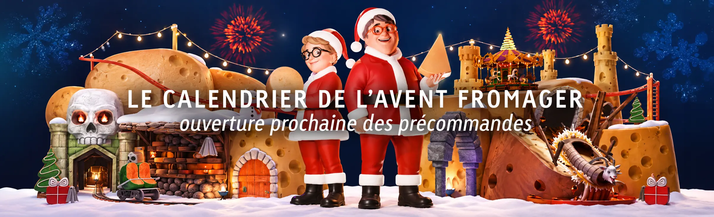 Le Calendrier de l'Avent Fromages 2026
